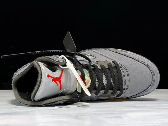 Cheap Kickmax Jordan CT8480-001 Off-White 5 x Black Air 0616